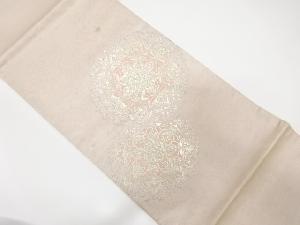アンティーク　華紋織り出し袋帯（材料）